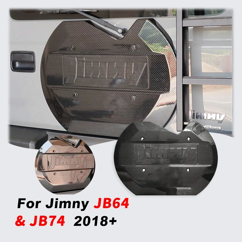 

Крышка запасного колеса для Suzuki Jimny JB64 JB74 2018-2020 ABS запасная крышка шины черепаха оболочка внешние аксессуары для автомобиля