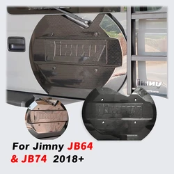 Spare Wheel Cover for Suzuki Jimny JB64 JB74 2018-2020 High Quality ABS Spare Tire Cover Turtle Shell Car Outer Accessaries