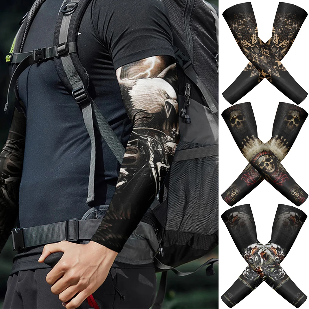 

Ледяной шелк, защита от ультрафиолета, защита от солнца, быстросохнущий дышащий рукав для занятий спортом, мотоциклом, ездой на велосипеде, рыбой на открытом воздухе