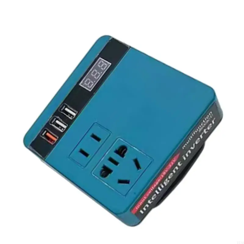 

77JD 18V-21V To 220V Power Inverter With 3 USB Output Port For Electronics