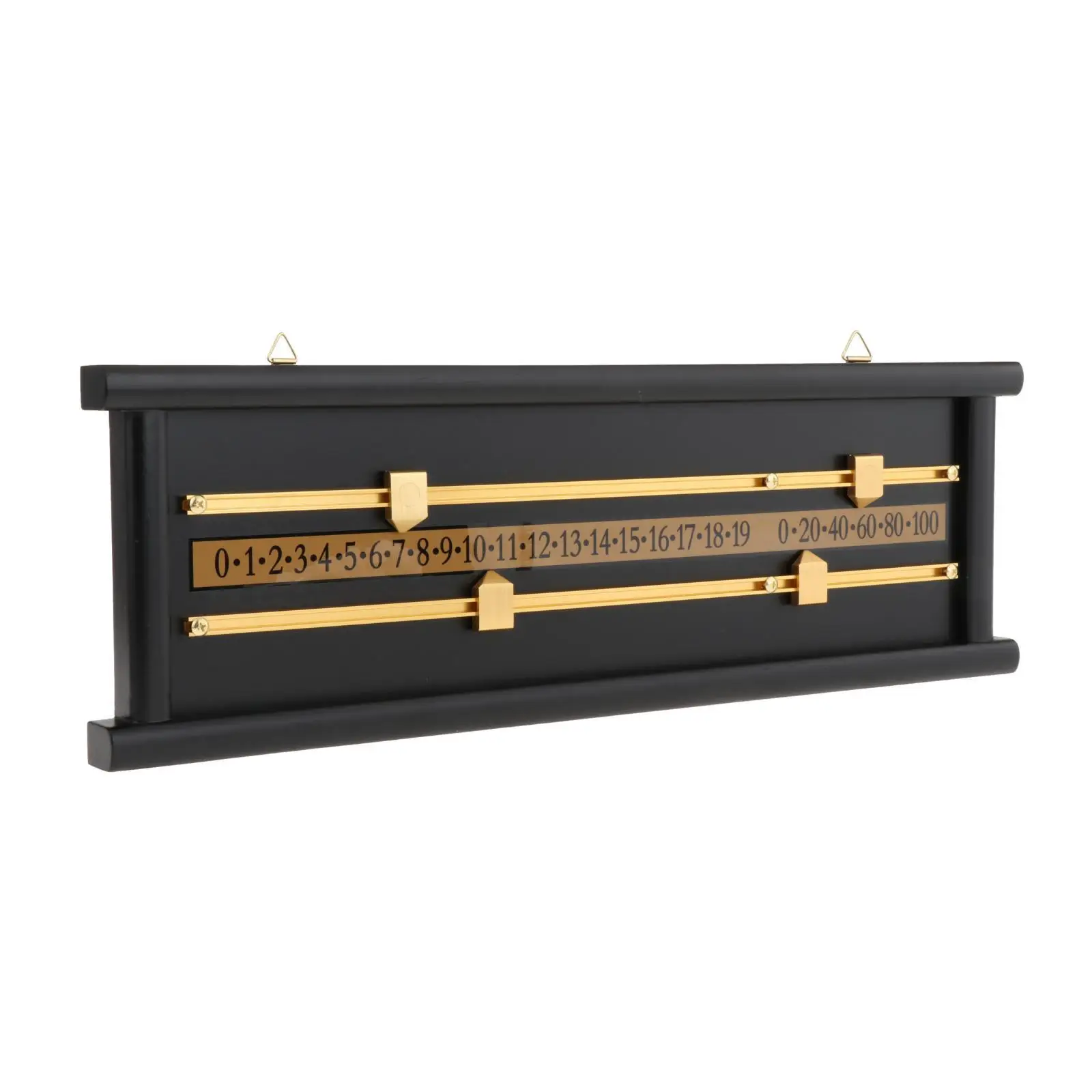 Shuffleboard Scoreboard Billiard Score Keeper Snooker Billiard Score Board Wood Snooker Scoreboard for Game Supplies Player