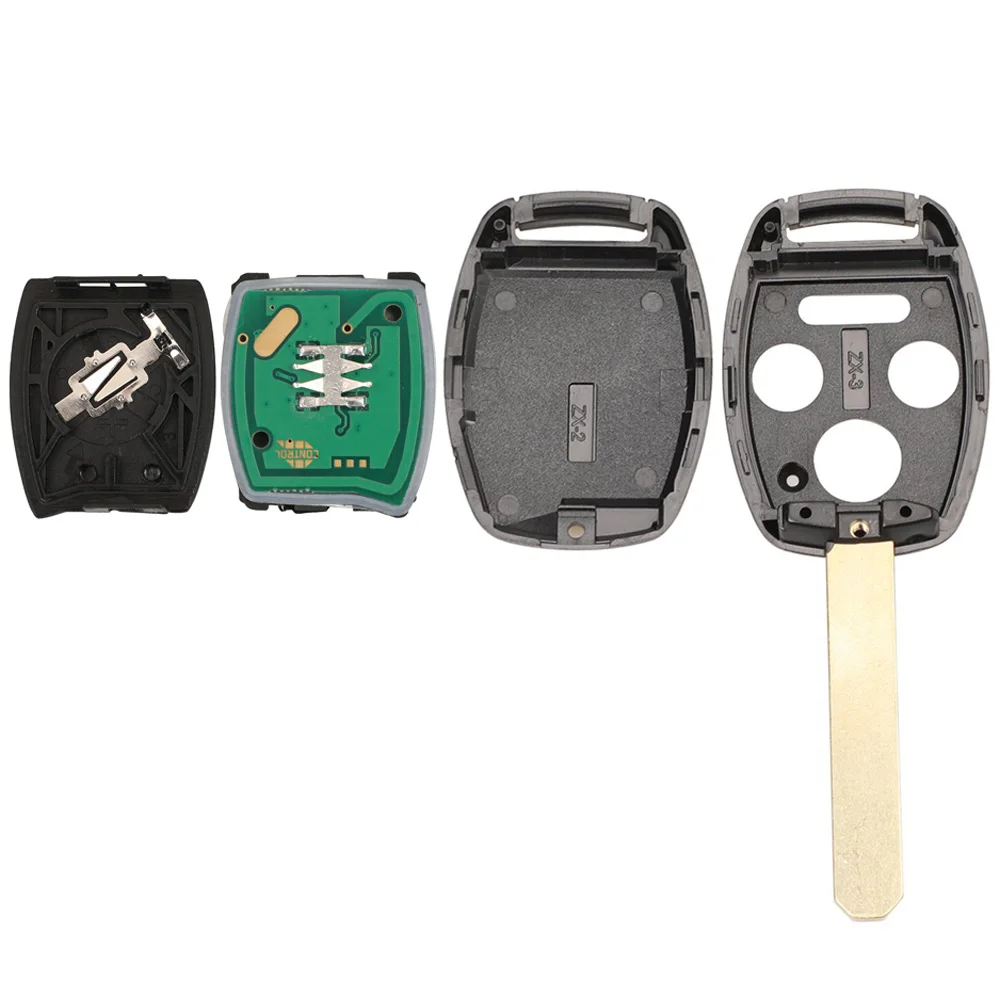 jingyuqin N5F-S0084-A N5F-S0087-A Remote Car Key For Honda Civic 2006+ ID46 PCF7961 Chip 313.8/433Mhz 2/3/4 Buttons