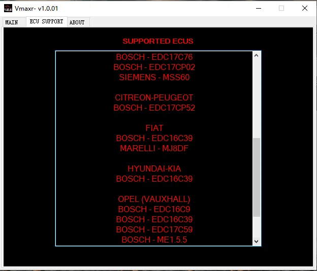 Software de desbloqueo Vmaxr Vmax, limitador de velocidad de coches para VAG, ALFA, BMW, FIAT, HYUNDAI, KIA, OPEL, SAAB, Auto Vmax, cambio de KM