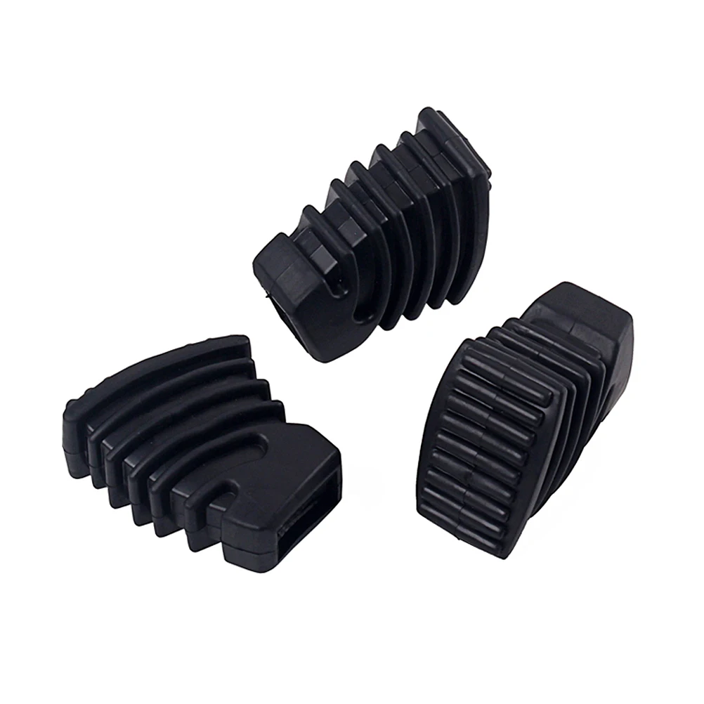 

3 Pcs Drum Foot Mat Rubber Feet for Stand Hardware Parts Brackets Percussion Instrument Cymbal