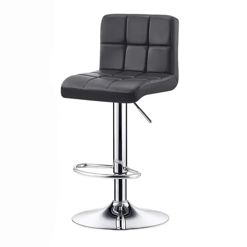 

Useful High Quality Telescopic Bar Stool Modern Nordic Recreational Black Party Chairs Adjustable Minimalist Taburetes De Bar Fu