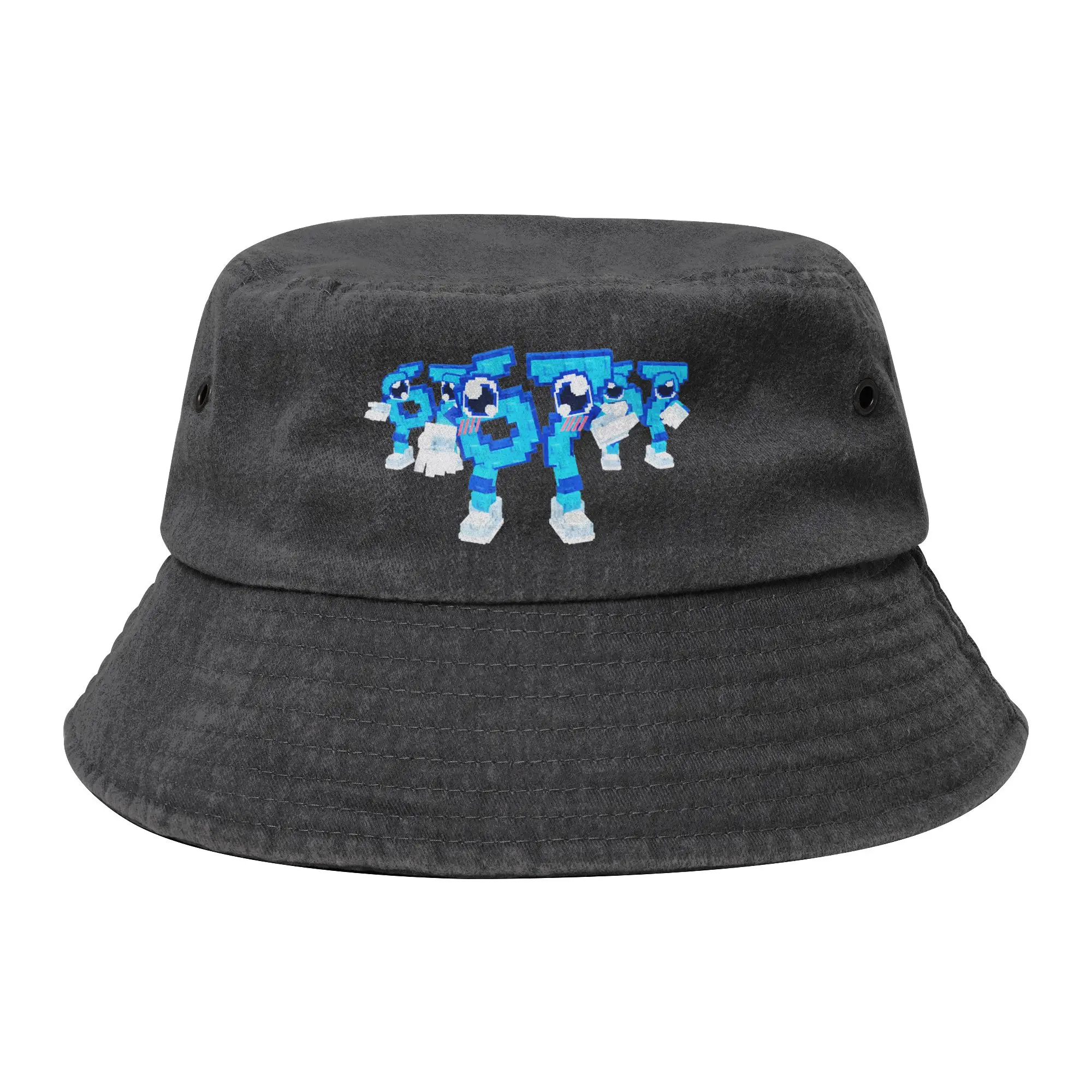 Picnic Meme 67 Six Seven 6 7 Steal a Brainrot Los 67 Bucket Hats Teen Distressed Denim Washed Sun Hats  Bob Hat Fishing Cap