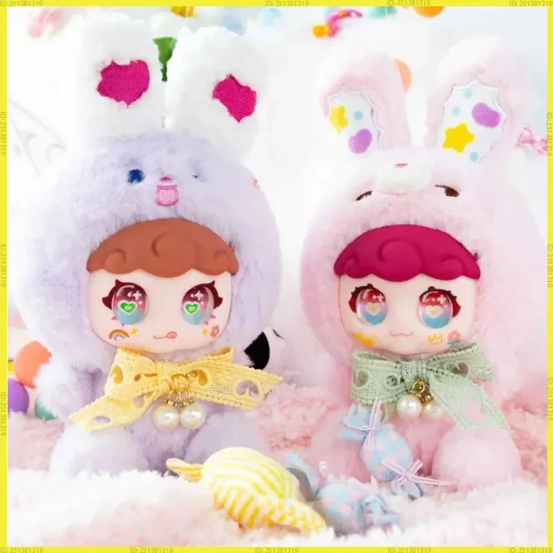 

Оригинальная матовая кремовая серия Villay, плюшевая виниловая слепая коробка, кукла в виде животного, модная игрушка, подвеска, украшение для девочки, сюрприз, подарок на день рождения