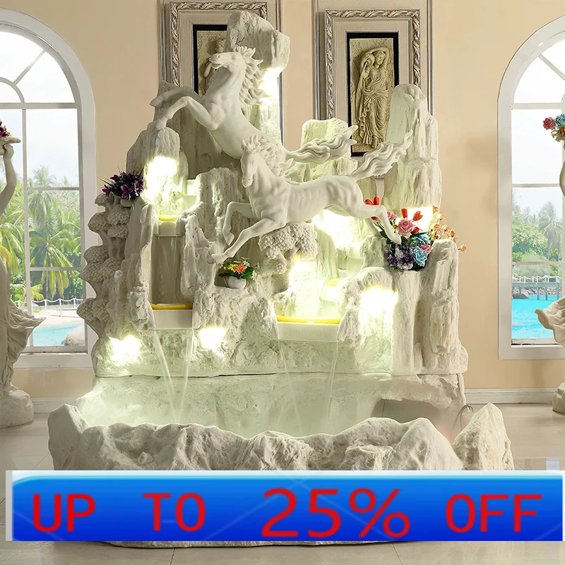 

LH Flowing Water Fountain Outdoor Courtyard Hotel Fountain Garden Landscape Decoration