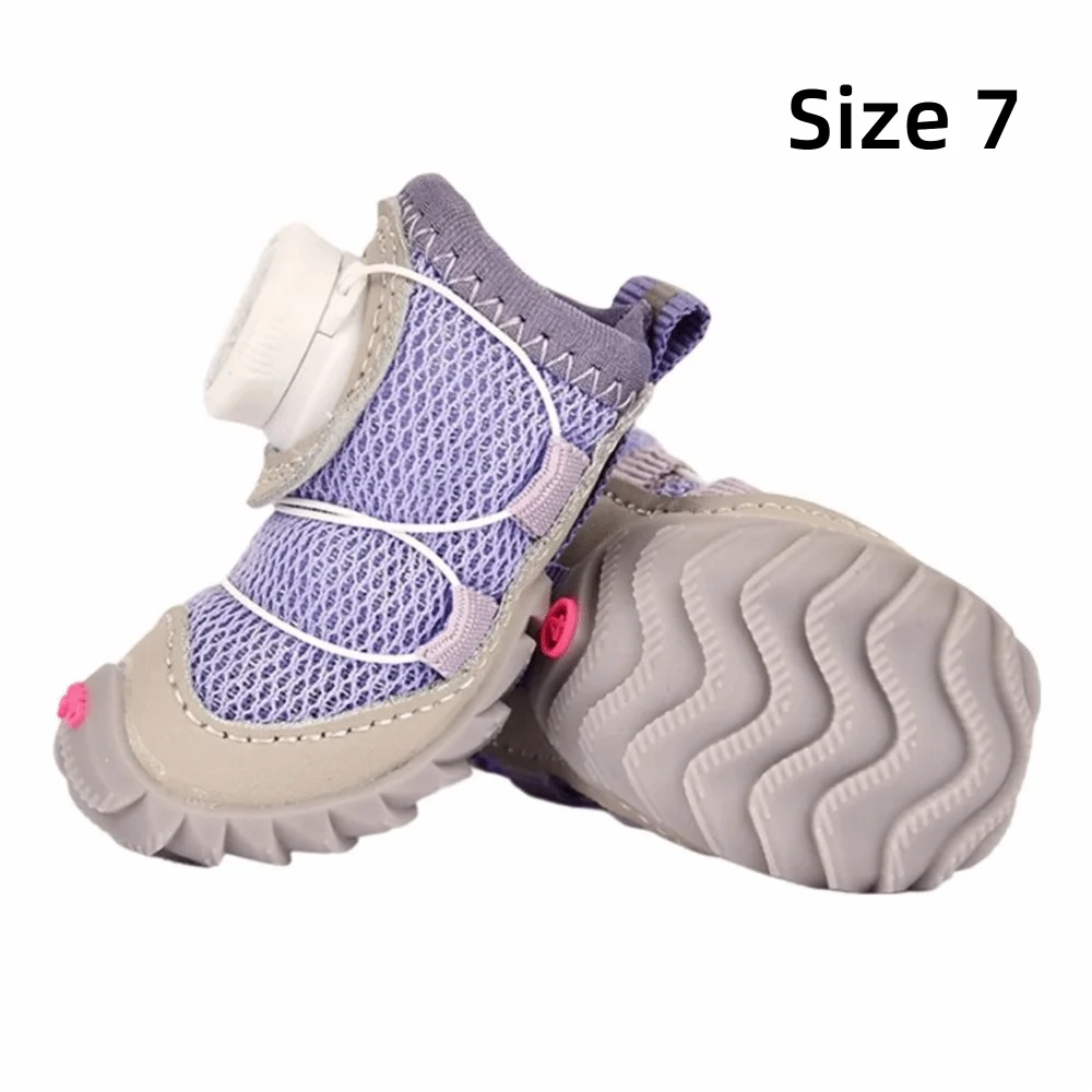 

Comfortable Waterproof Dog Shoes Anti-Slip Soles Breathable Comfy Paw Shoes Light Weight Paw Protectors Dogs Accessories