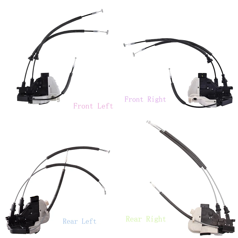 81310-2W010 سيارة الجبهة الخلفية اليسرى اليمنى قفل الباب المحرك مزلاج لشركة هيونداي سانتا في 2013-2018 81320-2W000 81410-2W000 #1