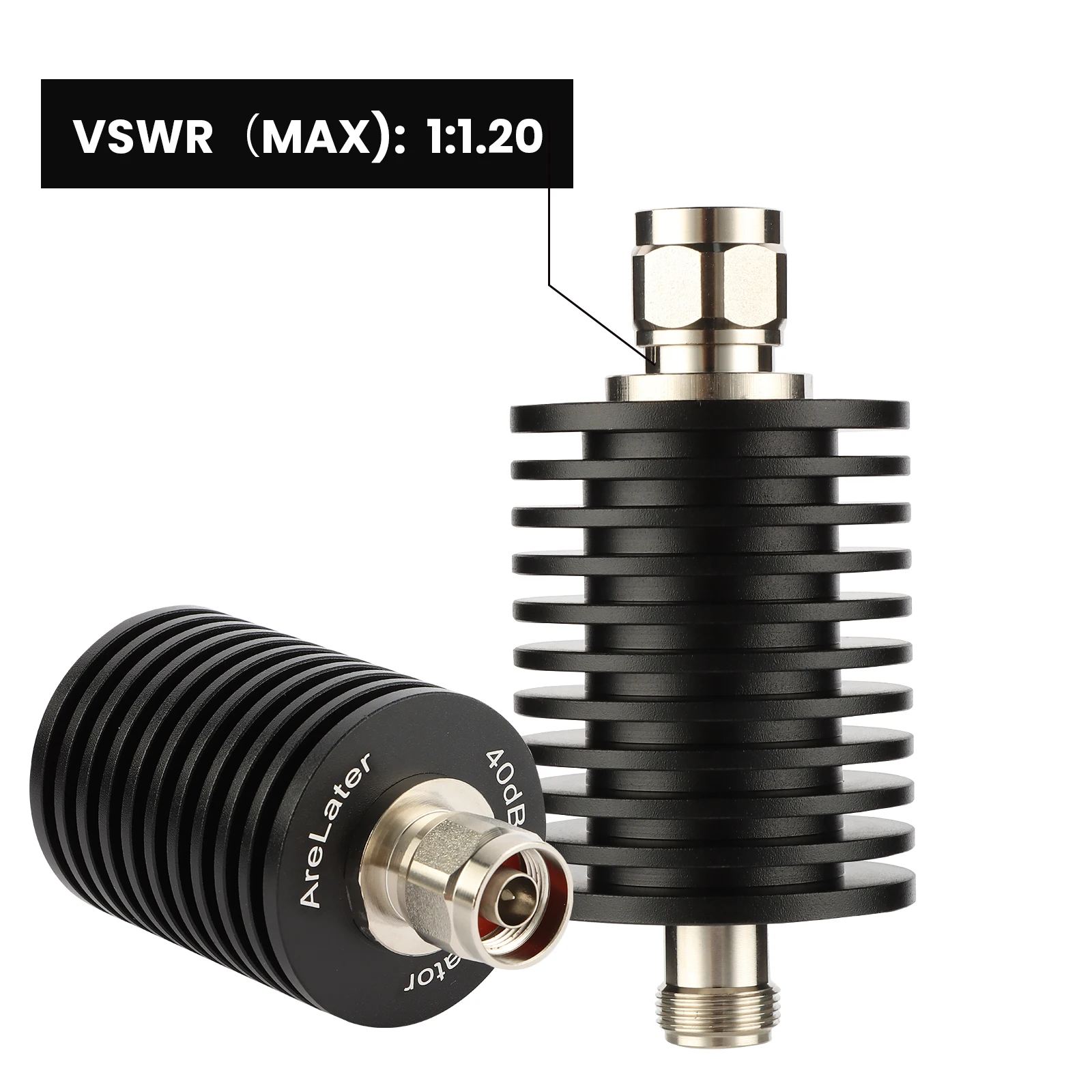 BECEN 50Watt N-JK RF coaxial fixed attenuator, DC-3Ghz,50 ohm,1db,2db,3db,5db,6db,10db,15db,20db,30db,40db,50db