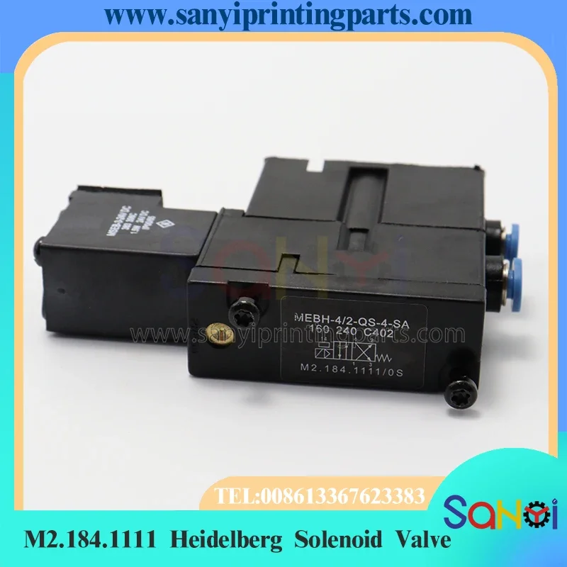 M2.184.1111/OS SM52 PM52 SM74 SM102 Solenoid Valve Printing Machine Parts