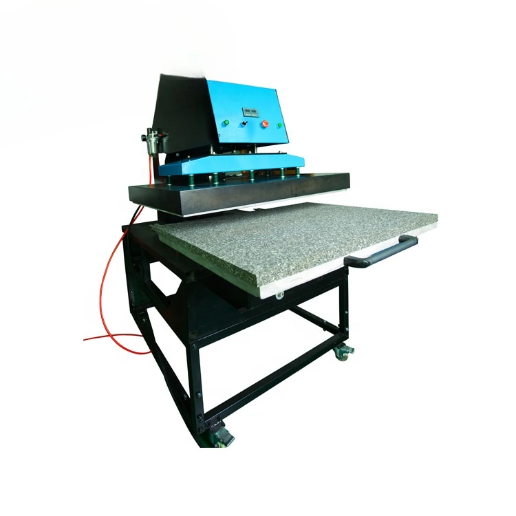 80*100cm 100*120cm Pneumatic T Shirt Heat Press Transfer Machine for Sale