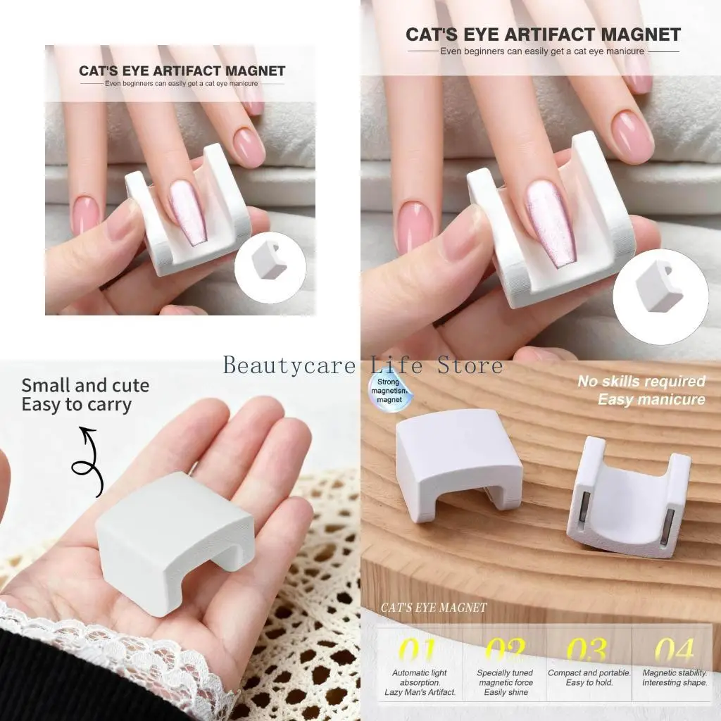 

652C практичный маникюрный магнитный держатель для дизайна ногтей для профессиональных художников, устойчивый к ржавчине для