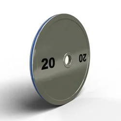 Gym Equipment Calibrated Kg Steel Plate Chrome Powerlifting Disc