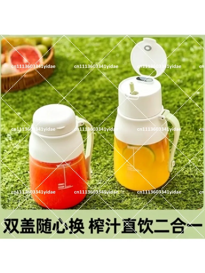 2-in-1 Portable Blender & Water Bottle, Large Capacity Insulated Cup, Rechargeable for Smoothies, Juice, Gym & Travel view 4