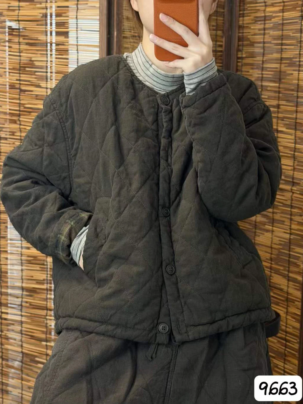 

Thiened льняная хлопковая куртка в стиле ретро, повседневная теплая верхняя одежда, новинка зимы, брендовое хлопковое пальто Quali, длинное све, обычная длина