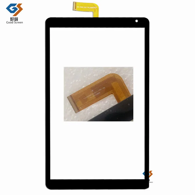 

Black 10.1Inch New P/N YJ1653PB101A2J1-FPC-V0 YJ YJ1653P8101A2J1 FPC V0 Tablet Capacitive Touch Screen Digitizer Sensor