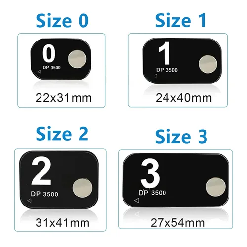 Imagen 2 del producto Placas de fósforo de rayos X dentales, placa de escáner de imagen, Sensor de rayos X Intraoral, tablero de escáner de imágenes, placas de almacenamiento de fósforo Dental, 1 ud.