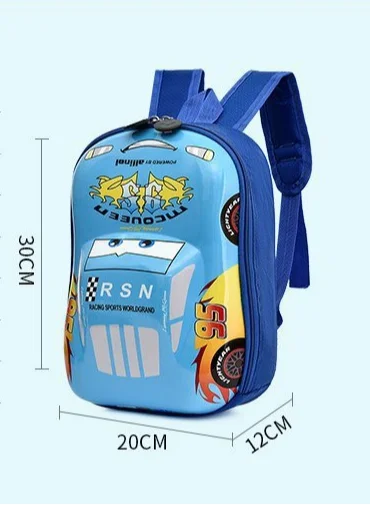 New Disney kids Cartoon cars Backpack  school bag Girls Princess Backpack Primary Schoolbag