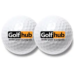 2 count Christmas Golf Gifts for Men or Women Unique, Personalized Colored Practice Golf Balls, Cool Accessories for Golfers