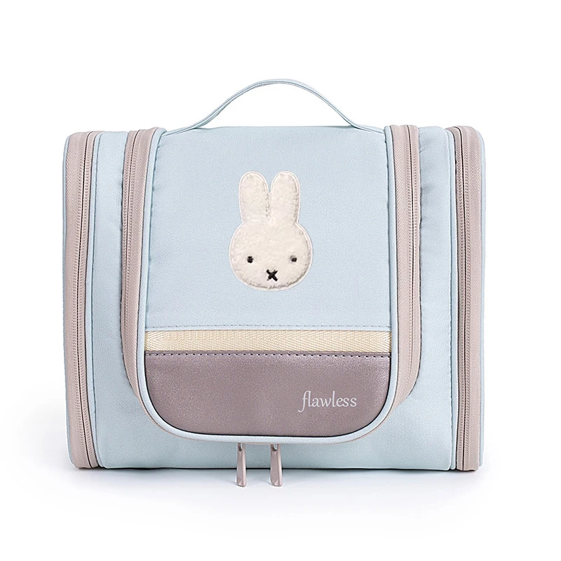 미피 대용량 화장품 가방 방수 다중 수납 파우치 휴대용 욕실 체육관 및 출장에 적합