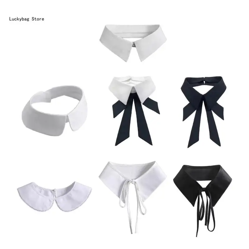 False Collar Sewing Applique DIY Neckline Commuting Party Shirt Supplies