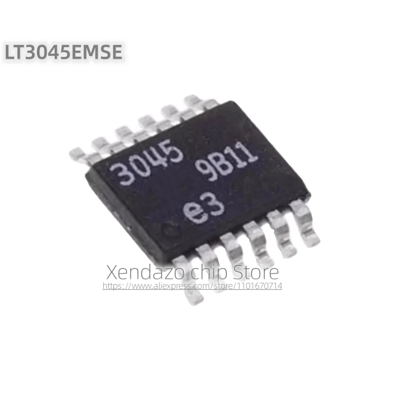 2pcs/lot LT3045EMSE#PBF LT3045EMSE 3045 MSOP-12 package Original genuine Voltage regulator chip