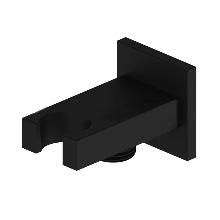 matt black or chrome Brass Handheld Shower Holder with Hose Connection/Shower holder SV040