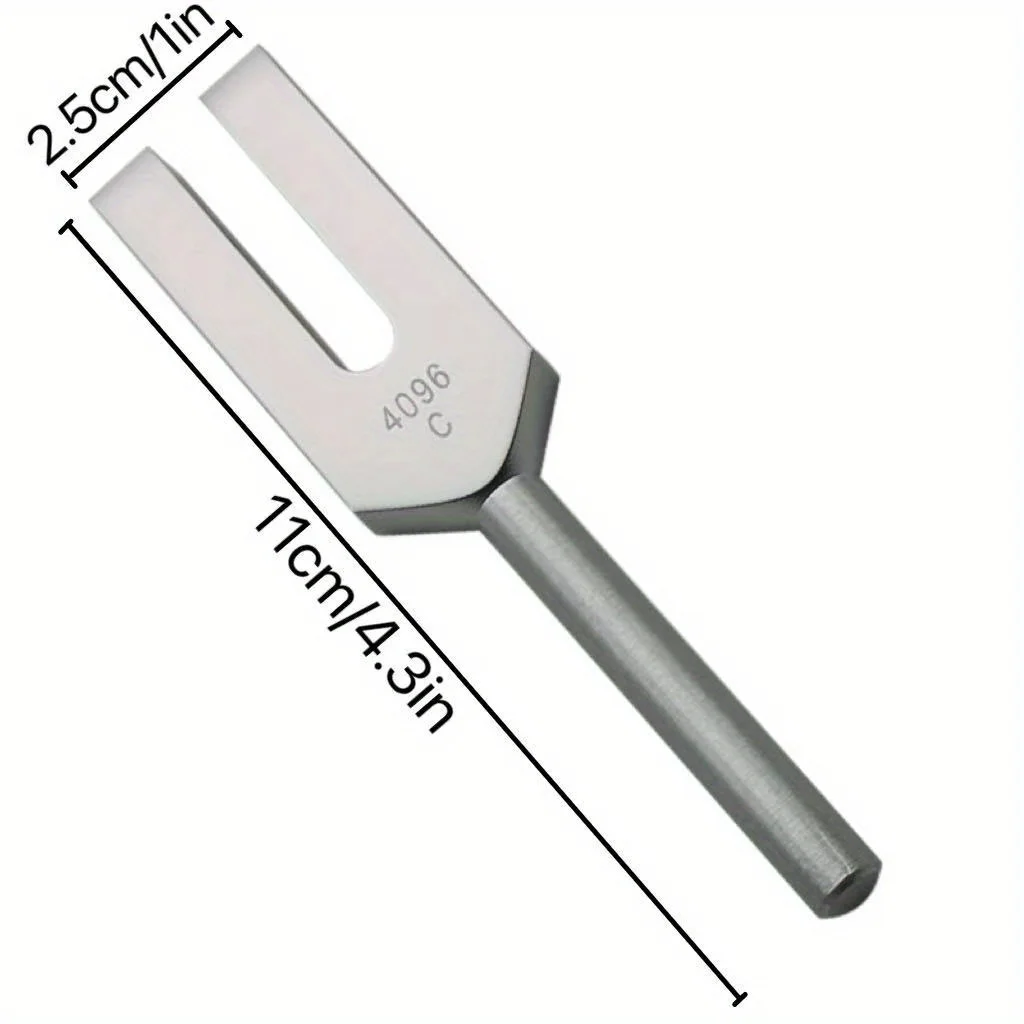 4096HZ High-frequency Resonance Tuning Fork 4096HZ Aluminum Alloy Tuning Fork Crystal Energy Exciting audio