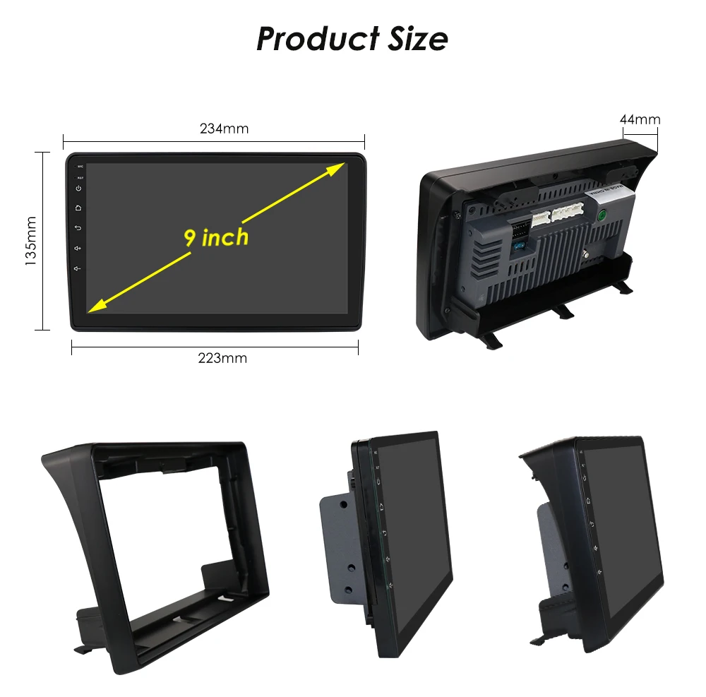 Android  car radio with Bluetooth wireless Carpaly GPS Navigation  For Fiat Ducato PEUGEOT Boxer CITROEN Jumper 2009-2014