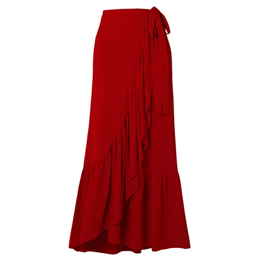 جديد قطعة واحدة ملابس السباحة للنساء مع تنورة ثوب السباحة Monokini الشاطئ ارتداءها ملابس الشاطئ #6