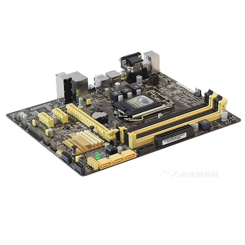 Para intel b85 B85M-G placa-mãe usado original lga 1150 lga1150 ddr3 32gb usb2.0 usb3.0 sata3 desktop mainboard