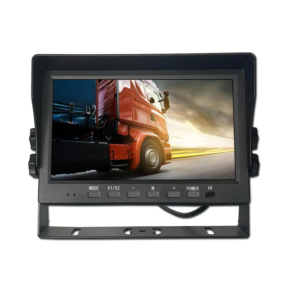 7 inch  Screen 12V Rear View Bus Heavy Duty 24V Forklift RV Truck Vehicle AHD TFT 1080P 7 Inch HD LCD Car