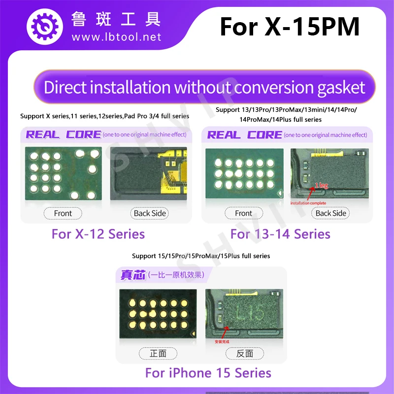 Luban LB Dot Matrix Chip IC Face ID Repair Projector for iphone X XR XSMAX PAD 11 12 13 14 15Pro MAX/Mini Burning IC Replace