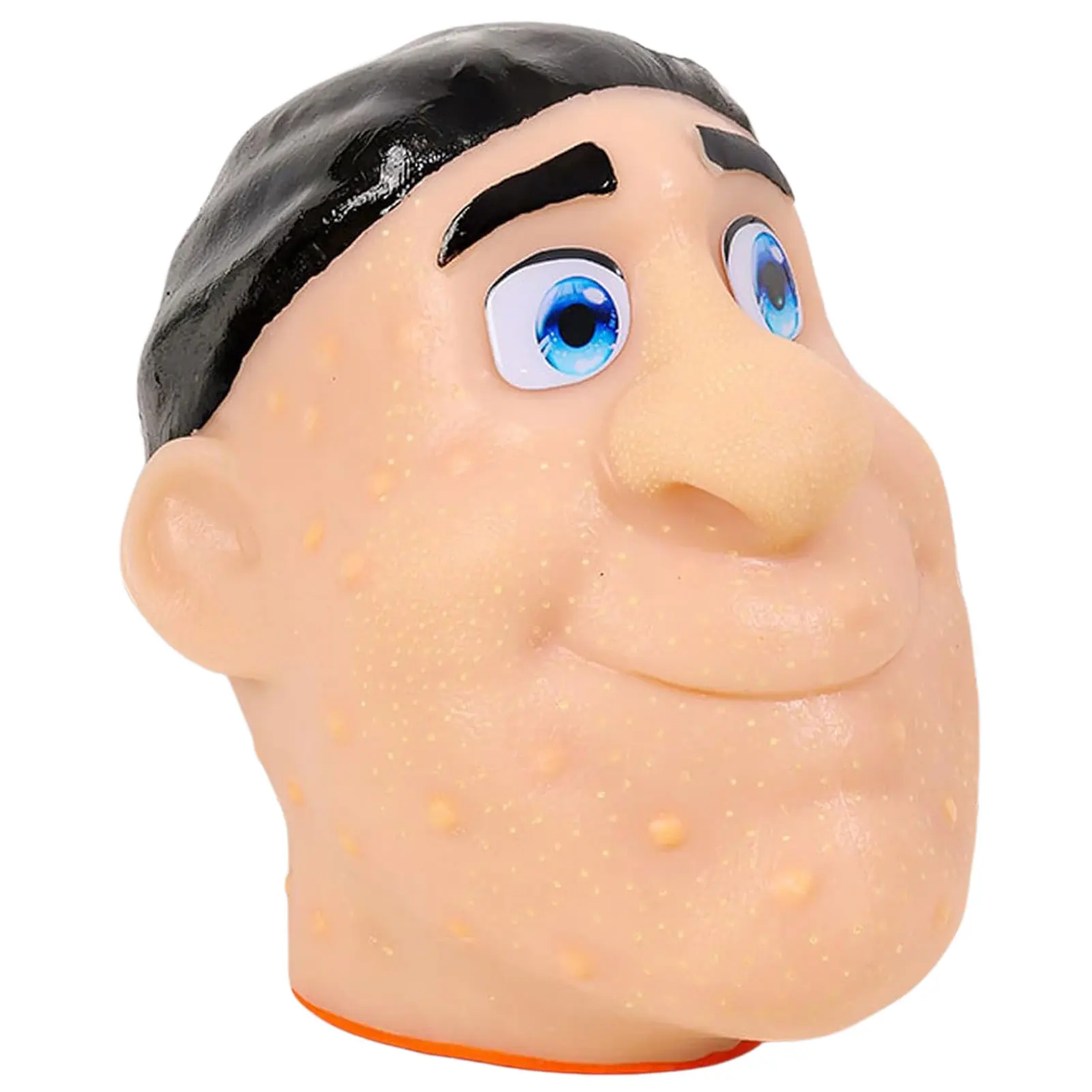 ضغط الرؤوس السوداء الفراولة الأنف الضغط قطعة أثرية اللعب الحسي نموذج الرأس الكبير مع انفجار الرؤوس السوداء الاسترخاء اليقظ