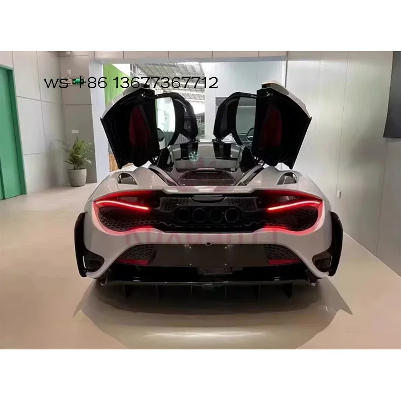 

720S Upgrade 765LT Style Carbon Fiber Engine Hood Cover 720S Body Kit
