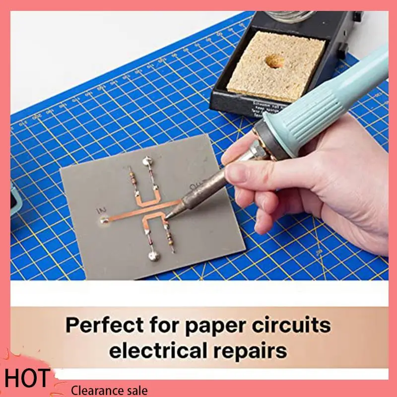 

A88Z 1 PCS Copper Tape Conductive Adhesive 1 Inches X 164 Feet For EMI & Guitar Shielding, Arts & Crafts
