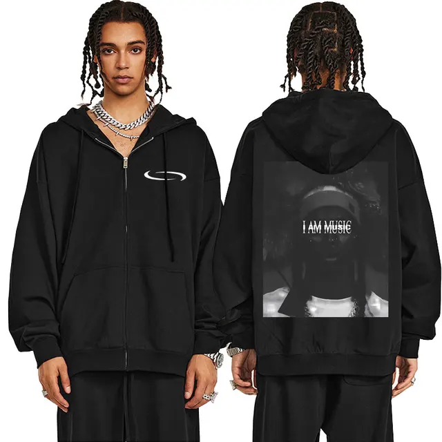 トップス I AM MUSIC Zip up hoodie Playboi carti I AM MUSIC Double Zip 2 - Playboi Carti | Shop