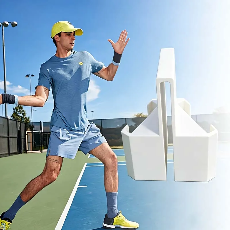 Secure Tennis Net Mount for Recording Streaming Duty Clip Holder Attaches to Net Post or Fence Perfect Hands-Free Universal Fit