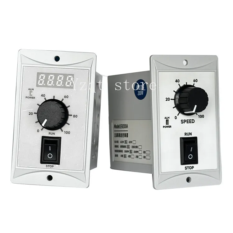 EHD200B DC brushless motor 25W-400W digital display controller forward and reverse governor driver 220V