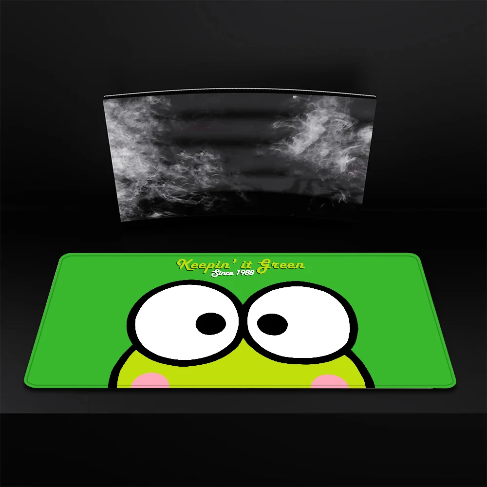 

MINISO Kero Kero Keroppi Mousepad Mousepad New Arrivals Large Gaming Mousepad L XL XXL Gamer Mouse Pad Size For Keyboards Mat