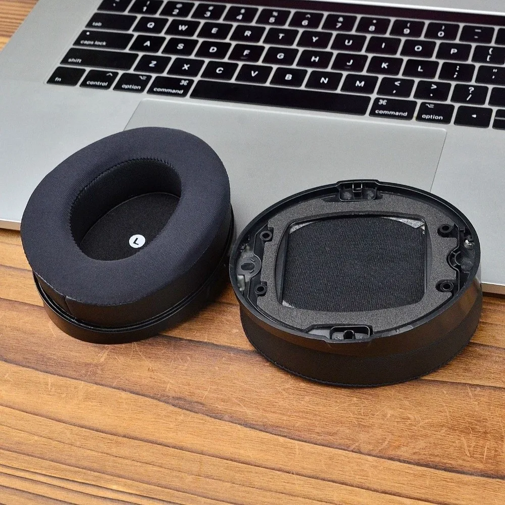 

Replacement Headphone Ear Pads Flannel Cooling Gel Sponge Foam Headset Earmuff for Audeze Penrose & Mobius HyperX Orbit S
