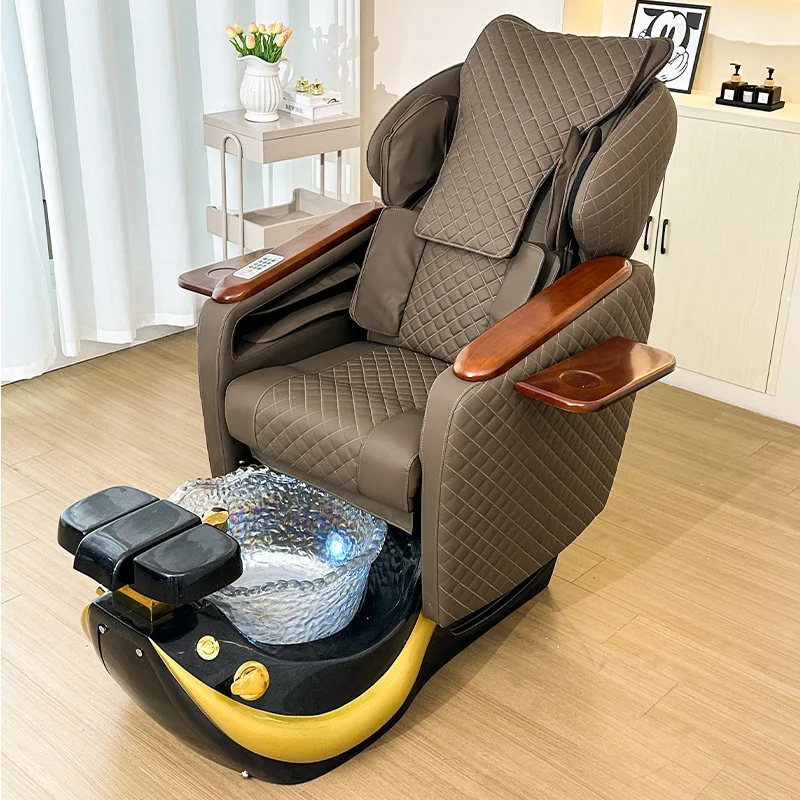 Electric back hand massage foot massage chair foot massage surfing manicure chair multi-function