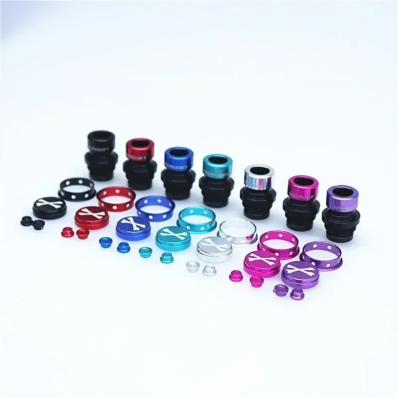 Dot2 909 تعديل طرف التنقيط مع مجموعة أزرار XBONE الملونة الألومنيوم بالتنقيط نصائح القش المشتركة #2