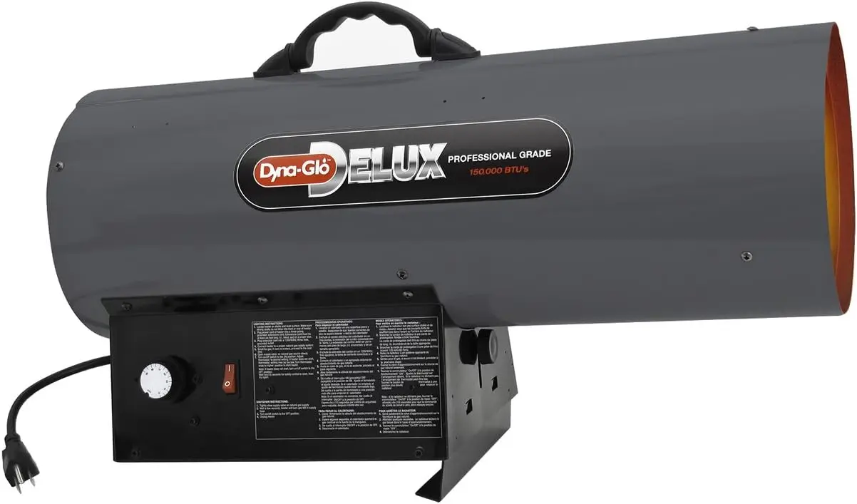 RMC-FA150NGDGD, Deluxe Natural Gas Forced Air Heater, 150,000 BTU Output