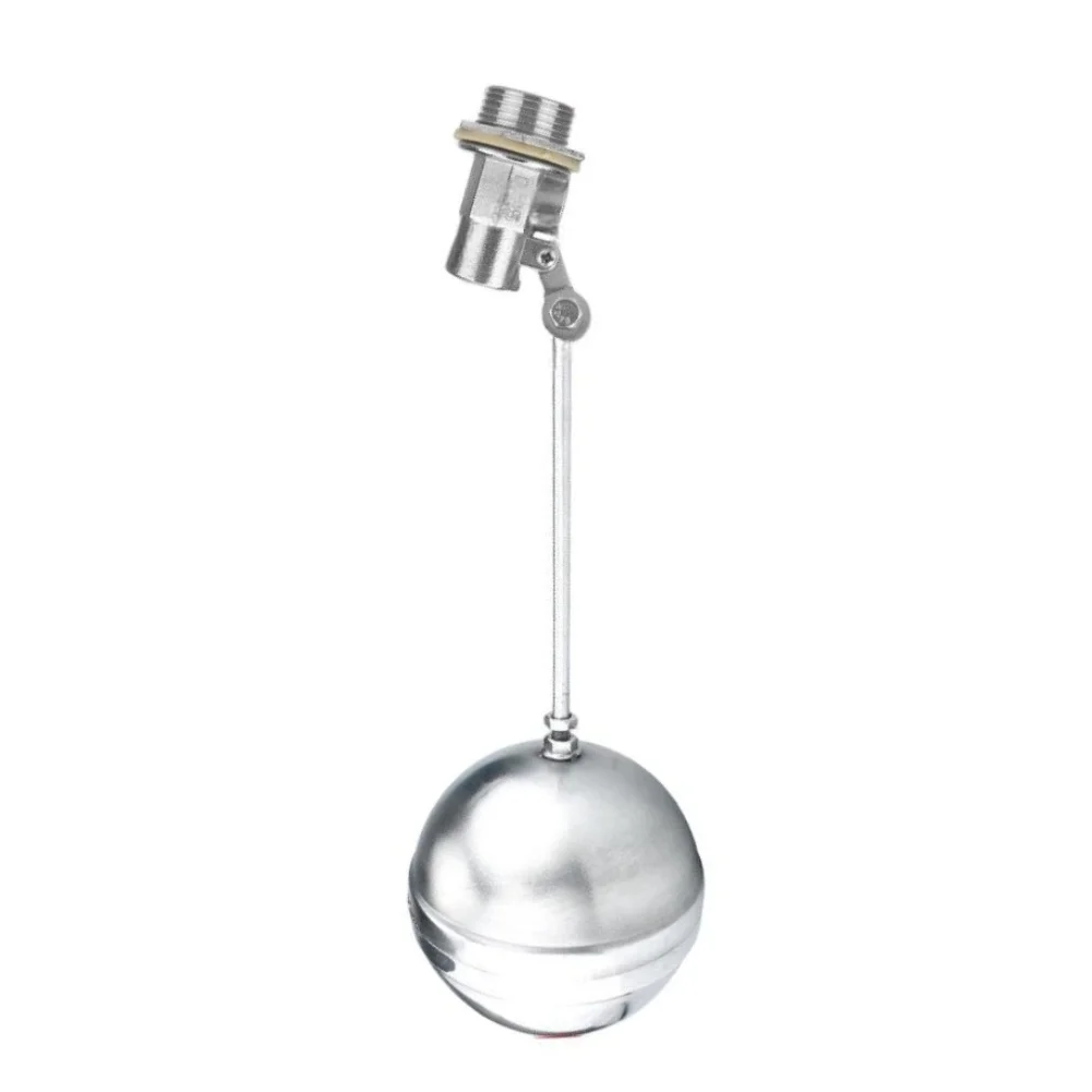 For Outdoor Farm Use Silver Stainless Steel Float Valve Float Valve NPT Float Switch Manual Refilling Eliminated