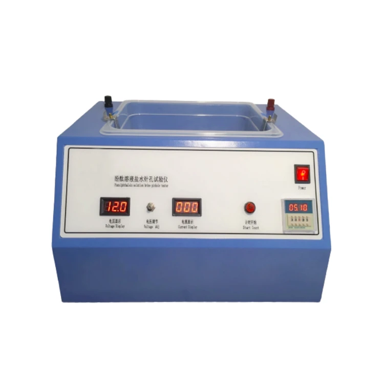 IEC60851-5 High Voltage Pinhole Testing Machine Salt Water Bath Pinhole Tester