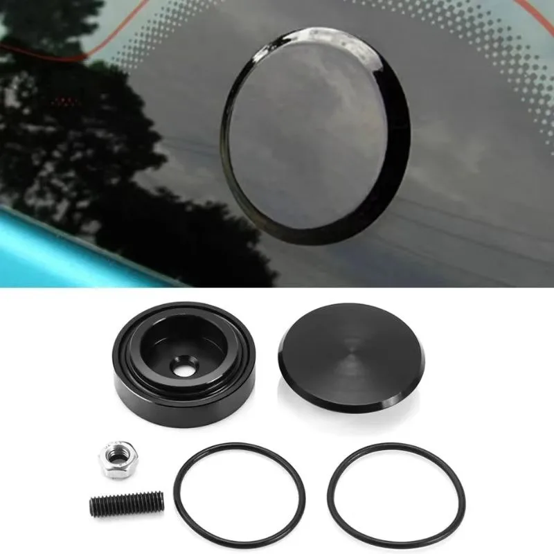 1 Set Aluminum Car Rear Wiper Delete Kit Plug Cap Universal Car Accessories car accessories