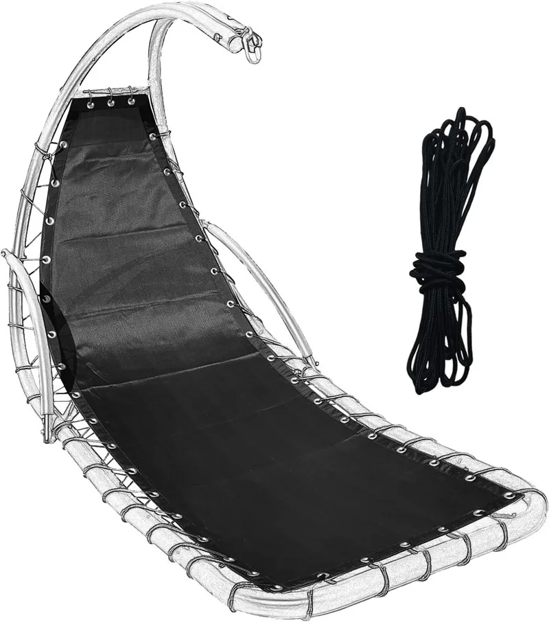 Mobilier d'extérieur accessoires inclinables Suspension bascule remplacement tissu jardin hamac bascule accessoires tissus inclinables